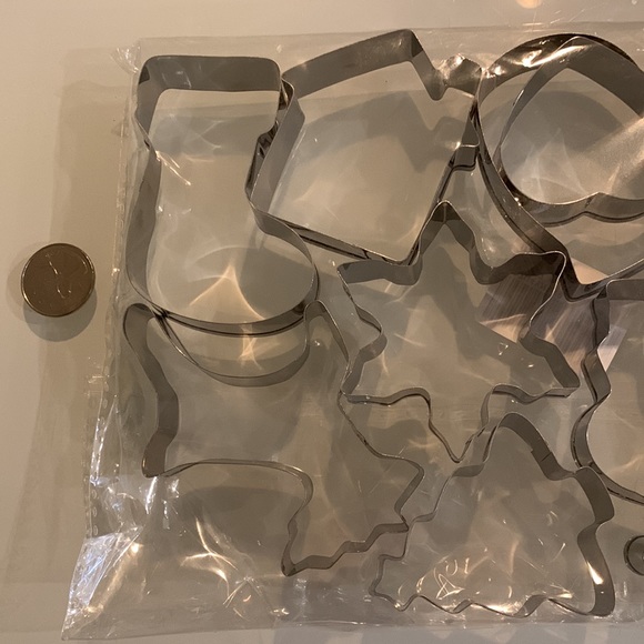 New - Christmas cookie cutter set of 12 - Picture 2 of 4